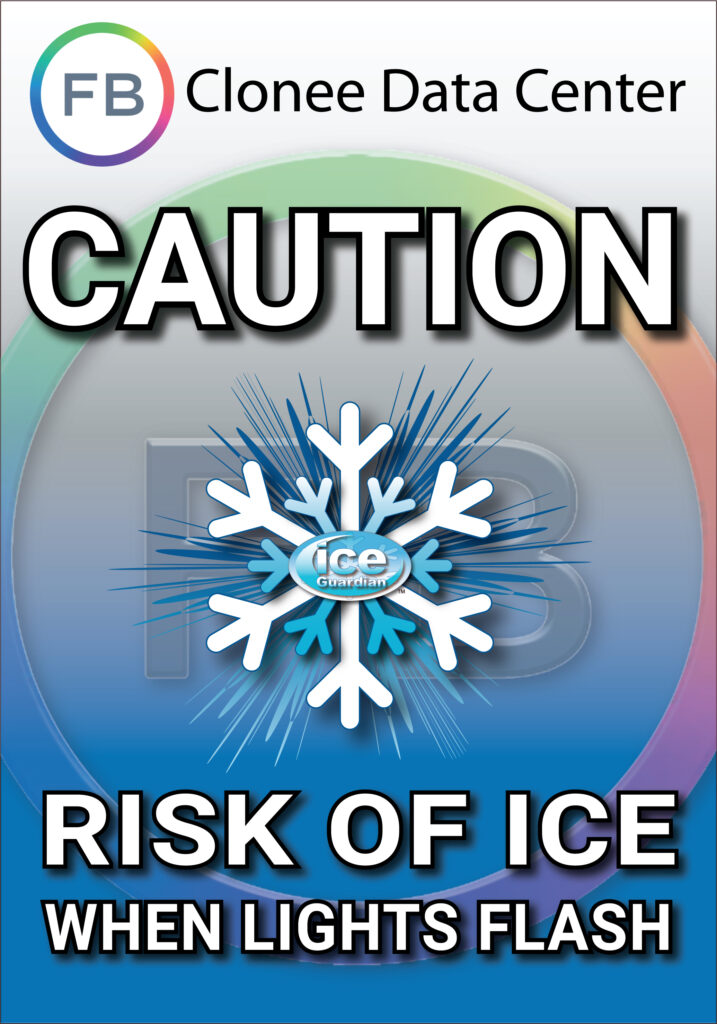 Ice Warning Sign - Facebook Clonee